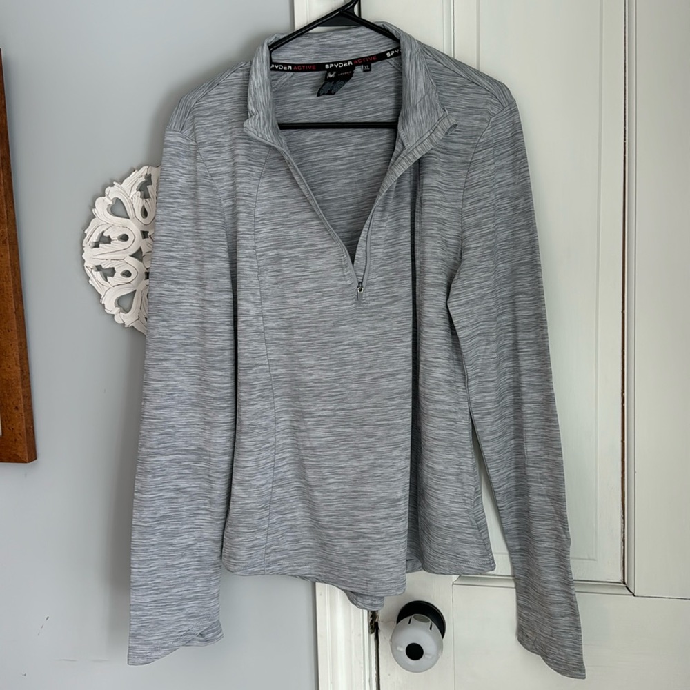 NWOT Athletic 1/4 Zip Size XL in Gray